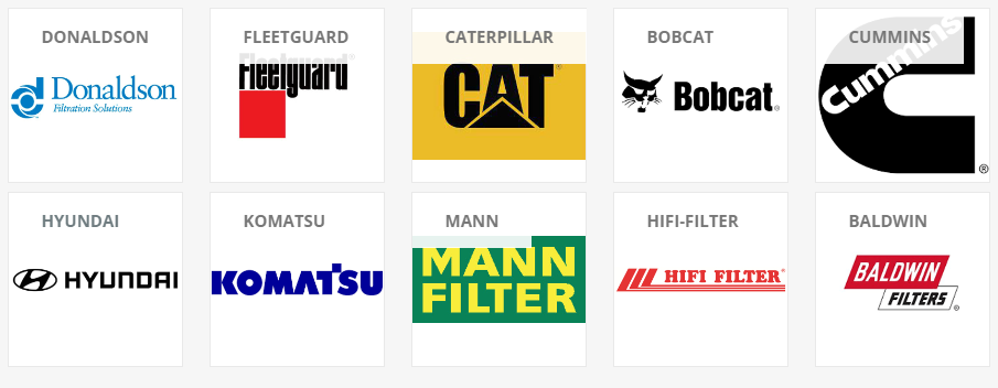 FILTROS DONALDSON FILTROS FLEETGUARD FILTROS CATERPILLAR